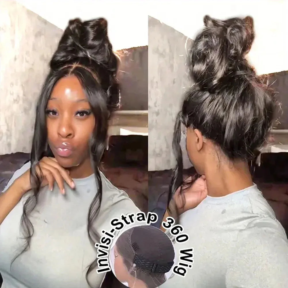Perruque Body Wave 360 Lace Invisible