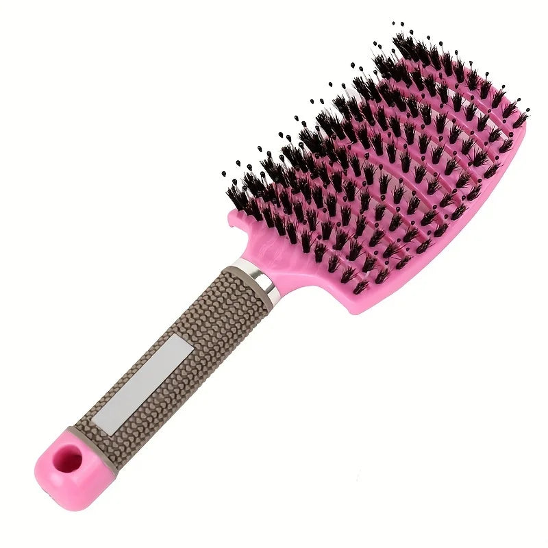 Brosse Démêlante Antistatique Cheveux Bouclés