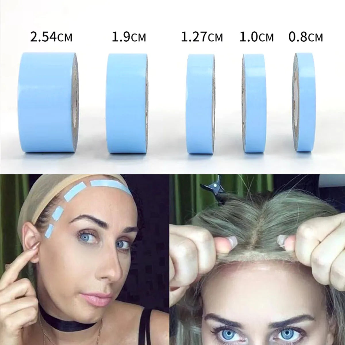 Ruban Adhésif Double Face Extensions perruque