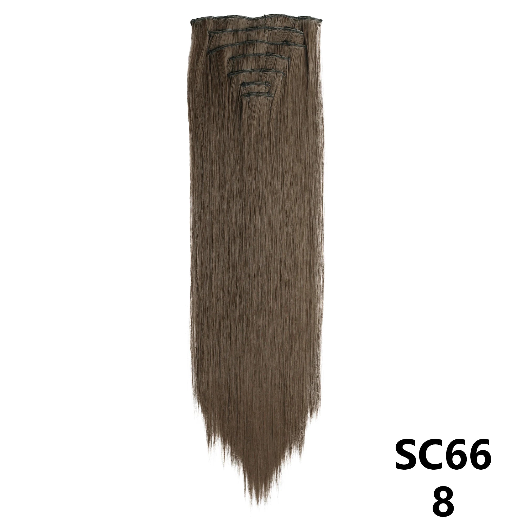 Extensions Longues Lisses 7 Pièces Clips