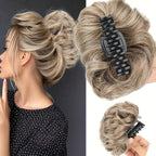 Chignon Bouclé Synthétique Pince Crabe