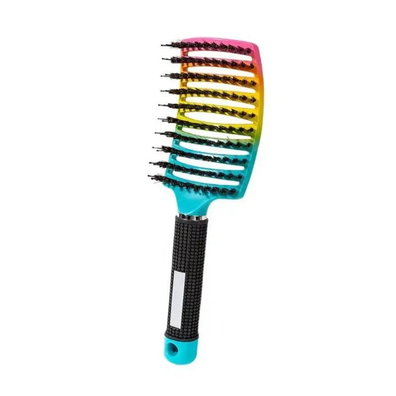 Brosse Démêlante Antistatique Cheveux Bouclés