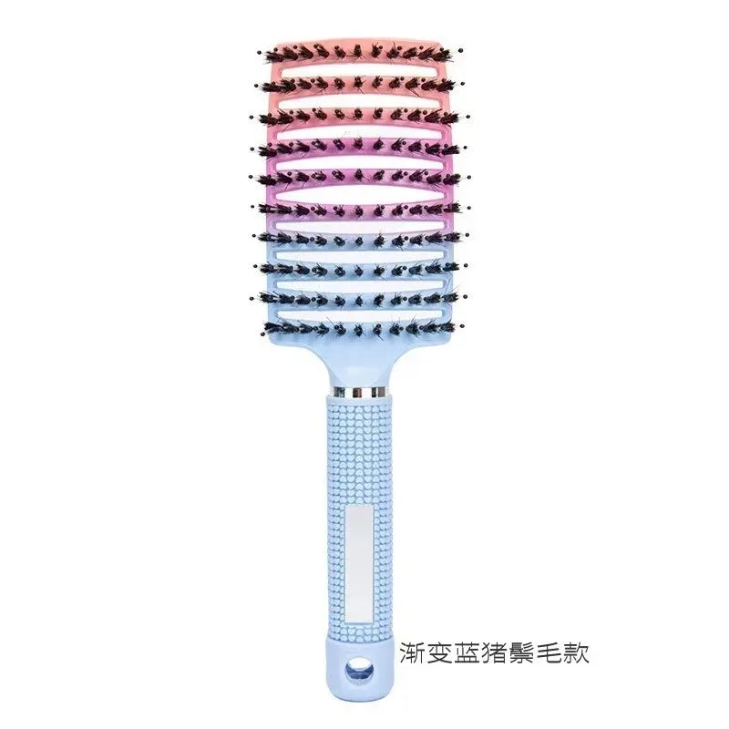 Brosse Démêlante Antistatique Cheveux Bouclés