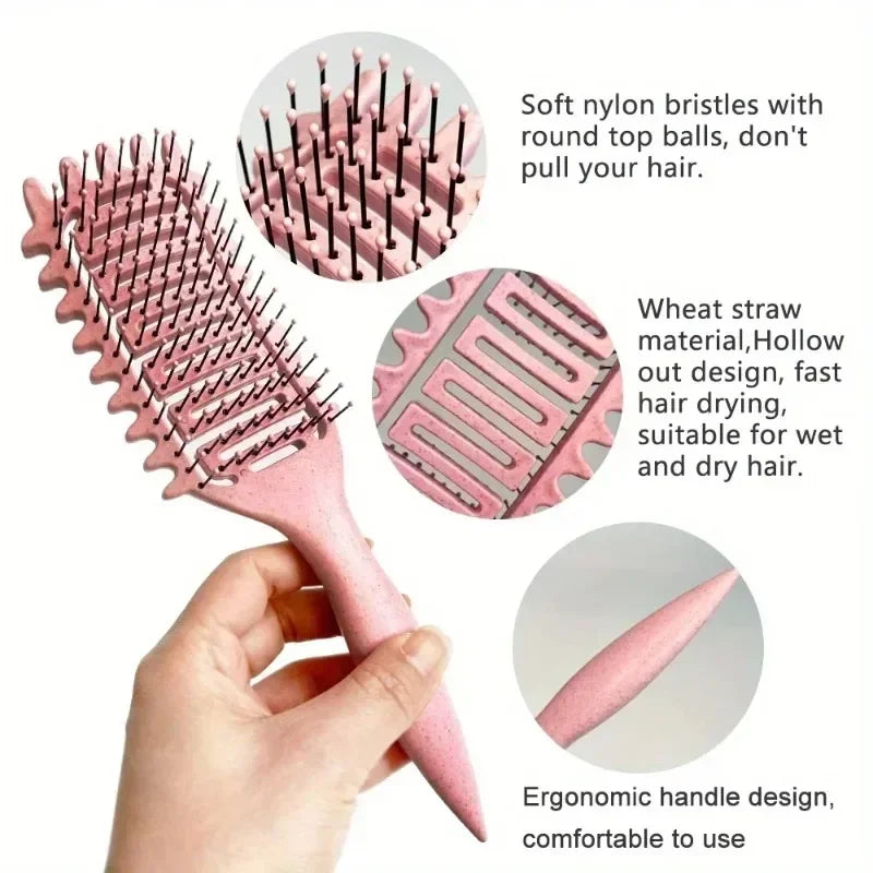 Brosse Définition Boucles Démêlante Aérée