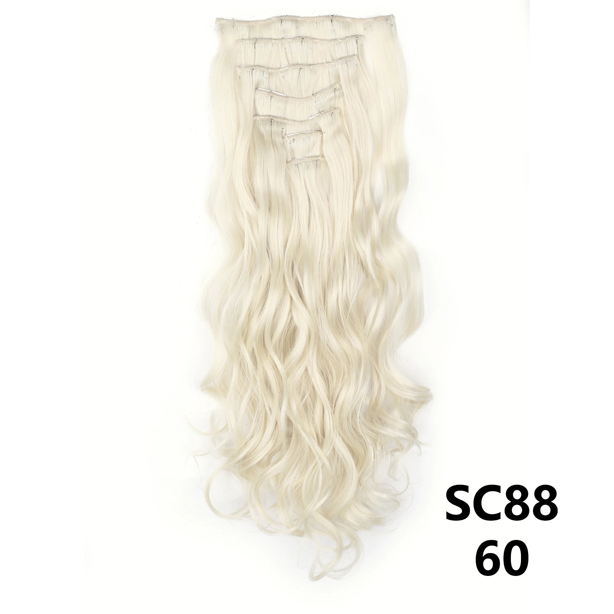 Extensions Longues Lisses 7 Pièces Clips