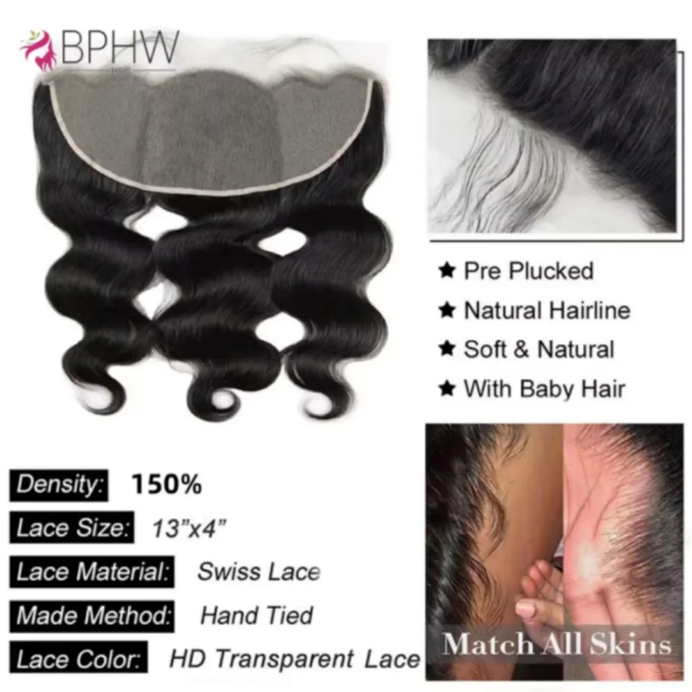 Perruque Body Wave 13x4 Lace Front