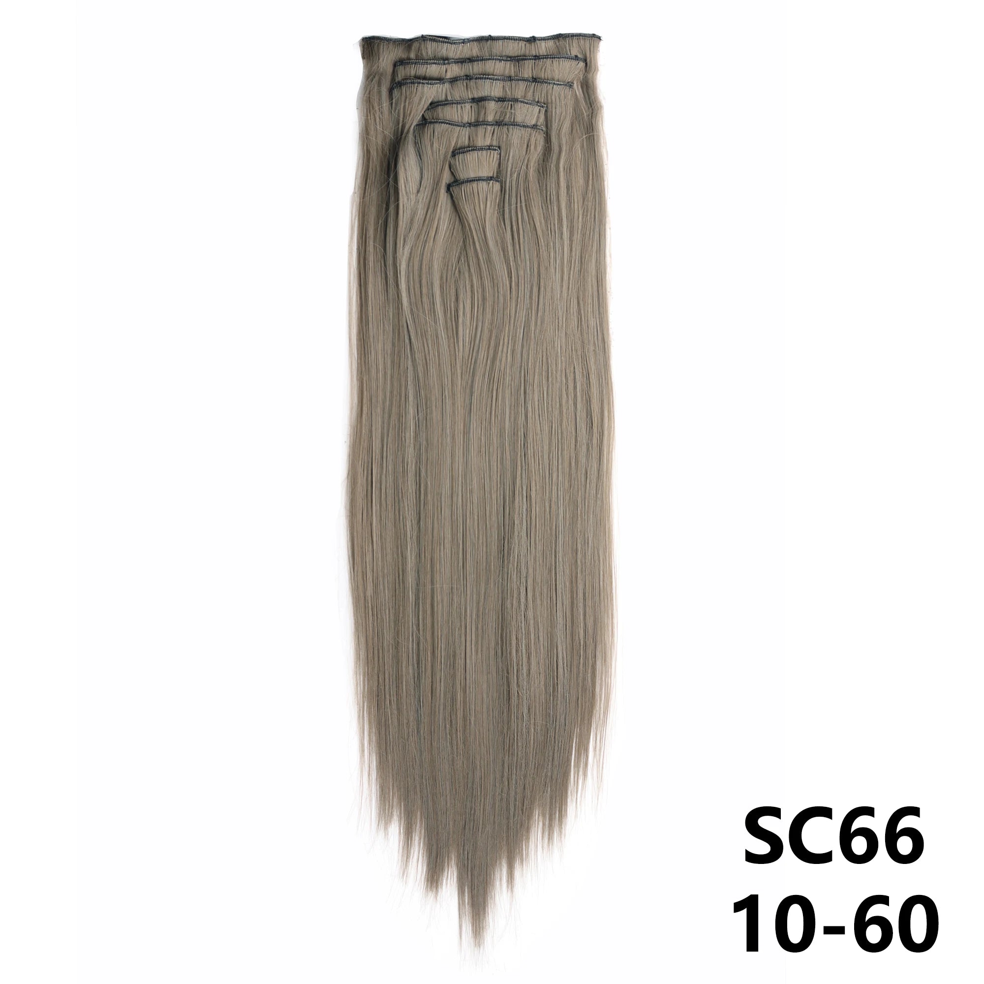 Extensions Longues Lisses 7 Pièces Clips