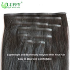 Extensions Cheveux Lisses Naturels Clip In