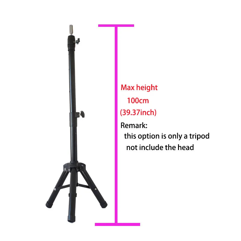 Tête d’Entraînement Coiffure Cheveux Humains