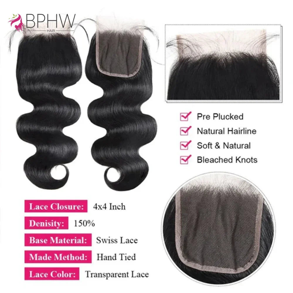 Perruque Body Wave 13x4 Lace Front