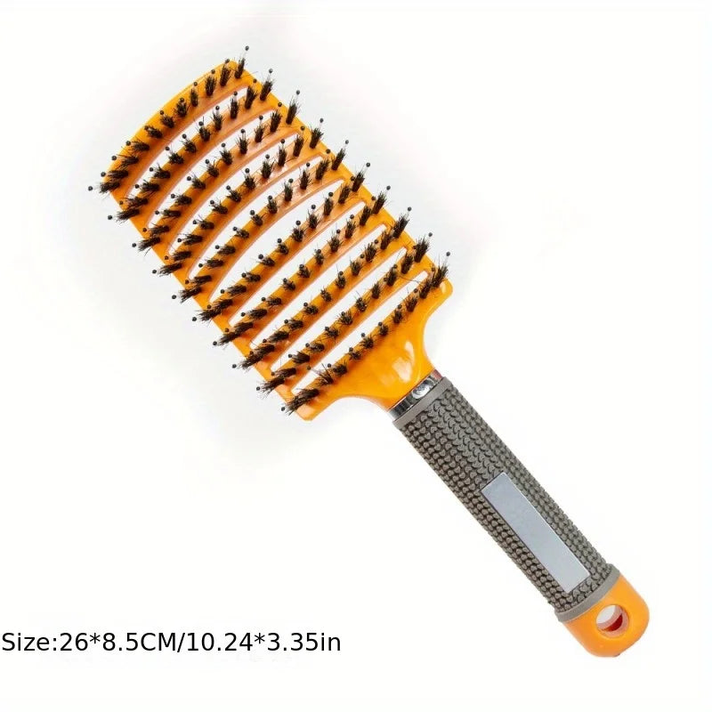 Brosse Démêlante Antistatique Cheveux Bouclés