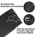 Extensions Longues Lisses 7 Pièces Clips