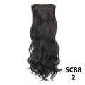 Extensions Longues Lisses 7 Pièces Clips