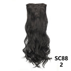 Extensions Longues Lisses 7 Pièces Clips