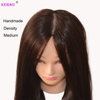 Tête d’Entraînement Coiffure Cheveux Humains