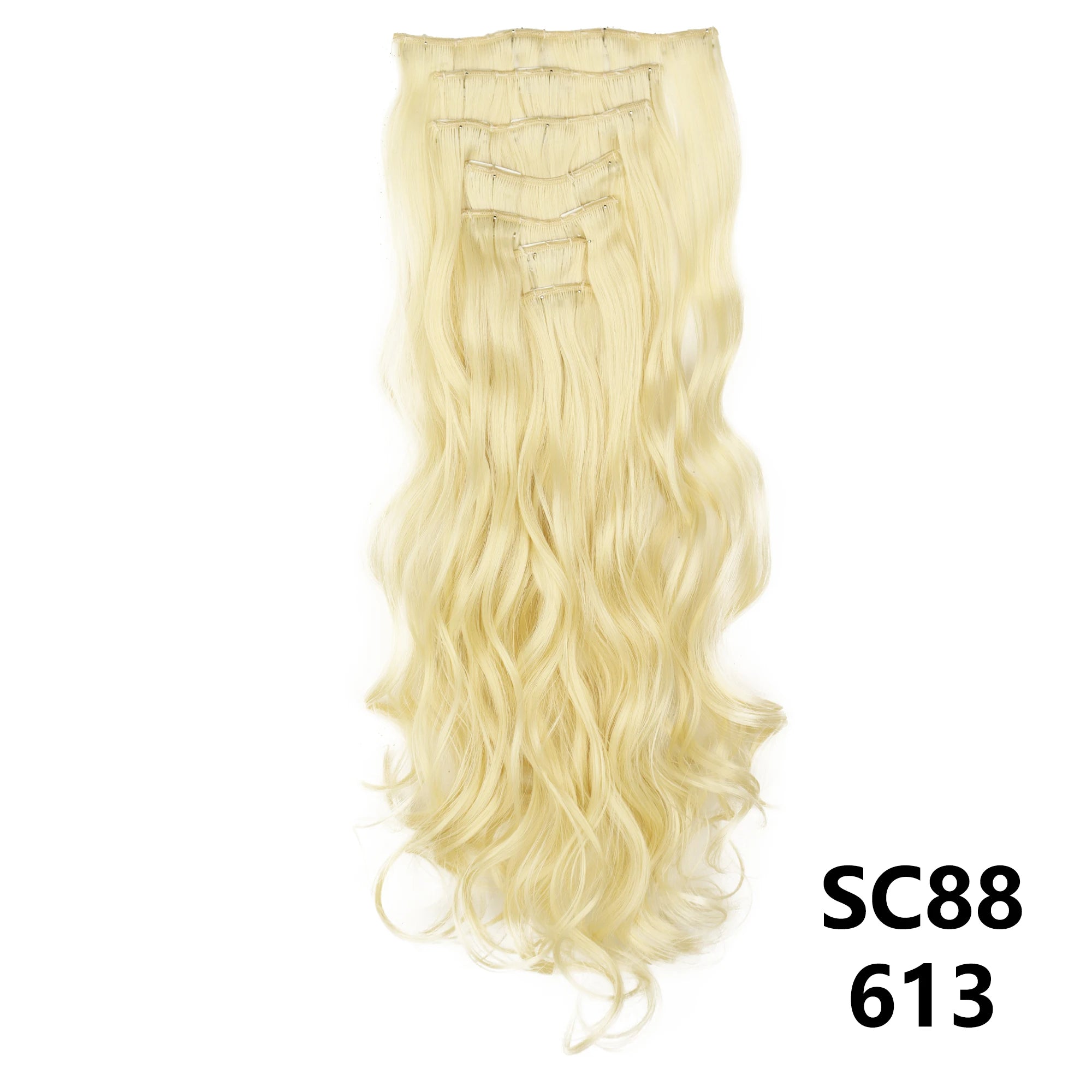 Extensions Longues Lisses 7 Pièces Clips