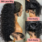 Perruque Bouclée 360 Lace HD invisible