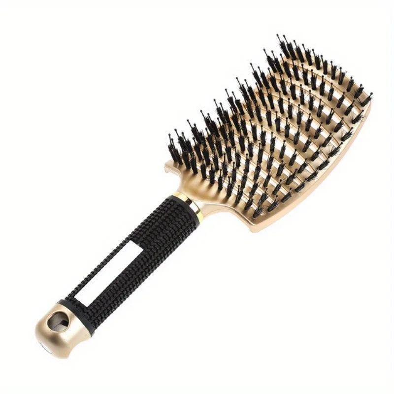 Brosse Démêlante Antistatique Cheveux Bouclés
