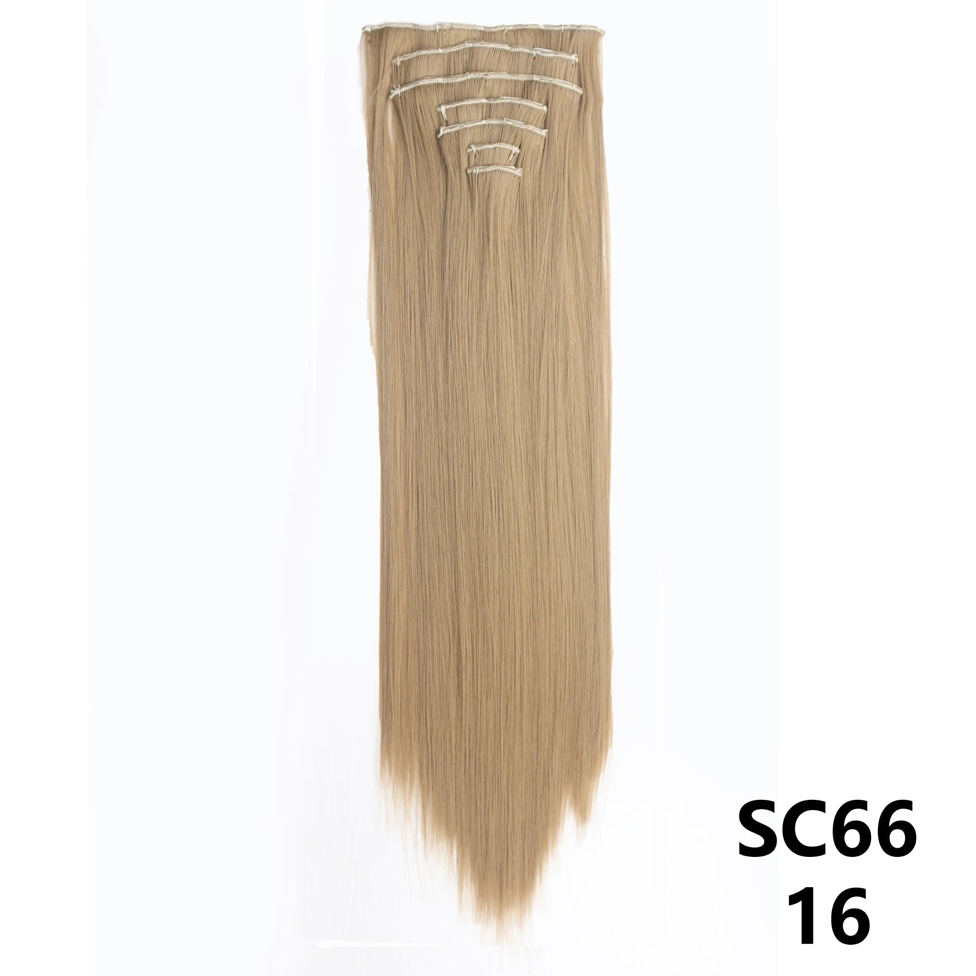 Extensions Longues Lisses 7 Pièces Clips
