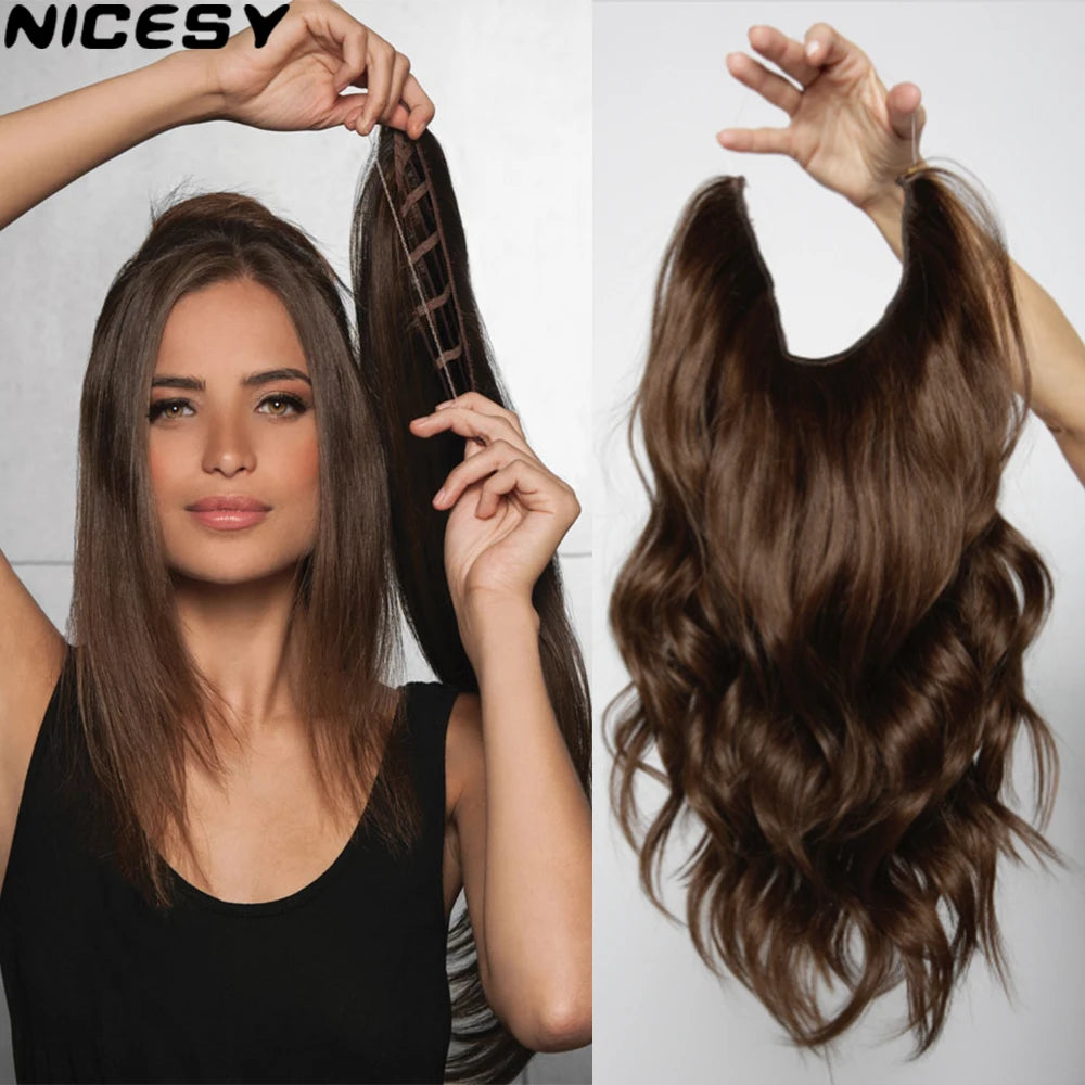 Extension Fil Invisible Effet Naturel