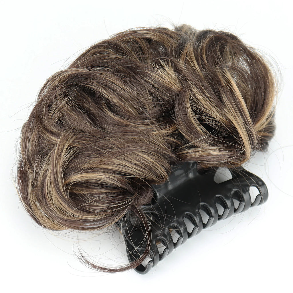 Chignon Bouclé Synthétique Pince Crabe