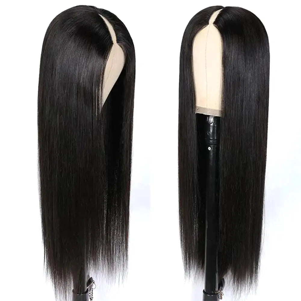 Perruque V Part Lisse 250% Densité (