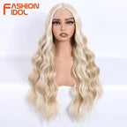 Perruque Body Wave Ombre Blonde Cosplay