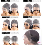 Perruque Bouclée 360 Lace HD invisible