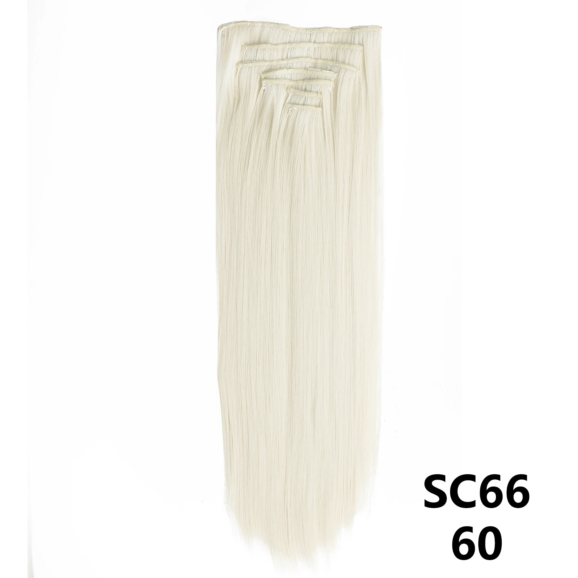 Extensions Longues Lisses 7 Pièces Clips