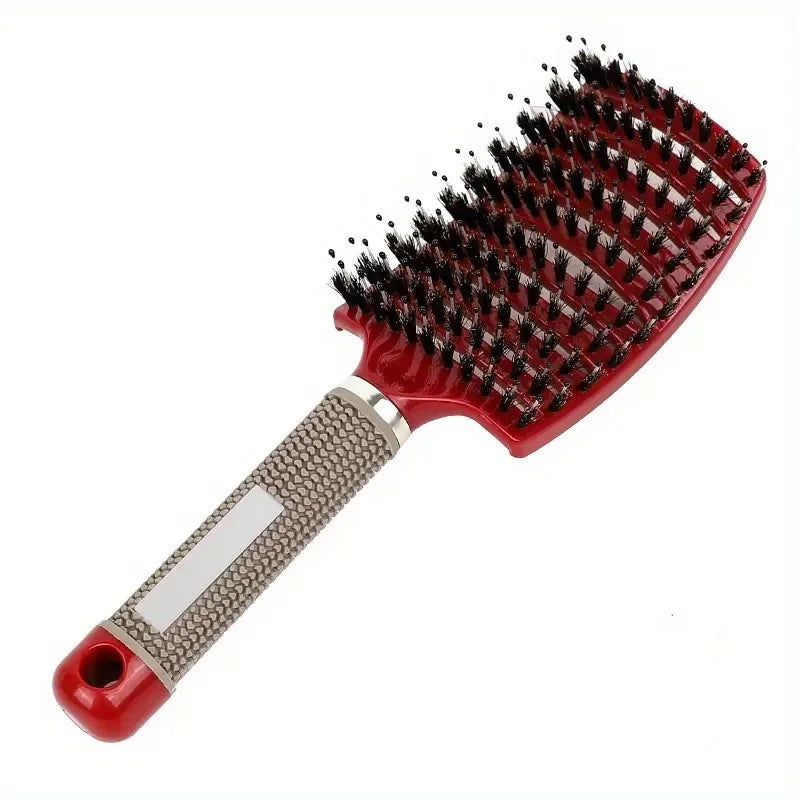 Brosse Démêlante Antistatique Cheveux Bouclés