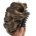 Chignon Bouclé Synthétique Pince Crabe
