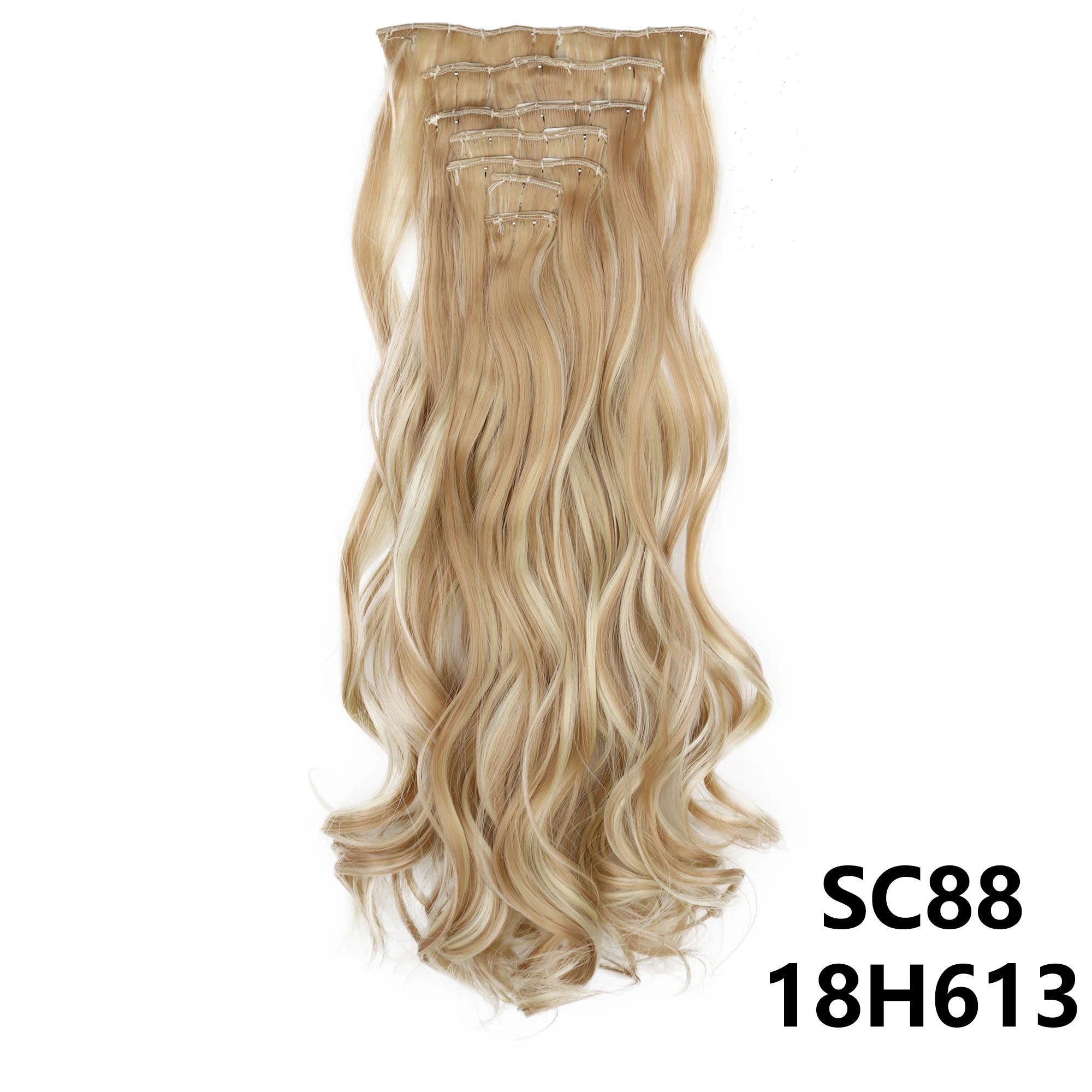 Extensions Longues Lisses 7 Pièces Clips